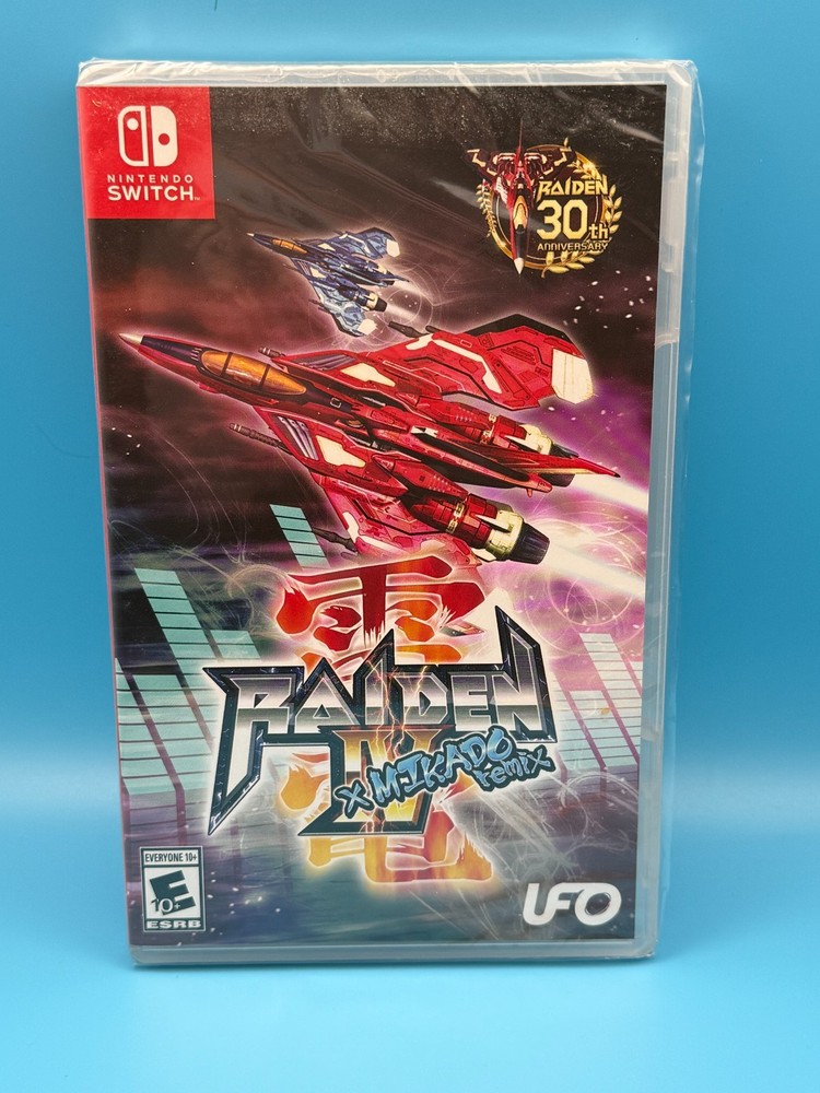 Raiden IV X Mikado Remix Nintendo Switch NEW / SEALED