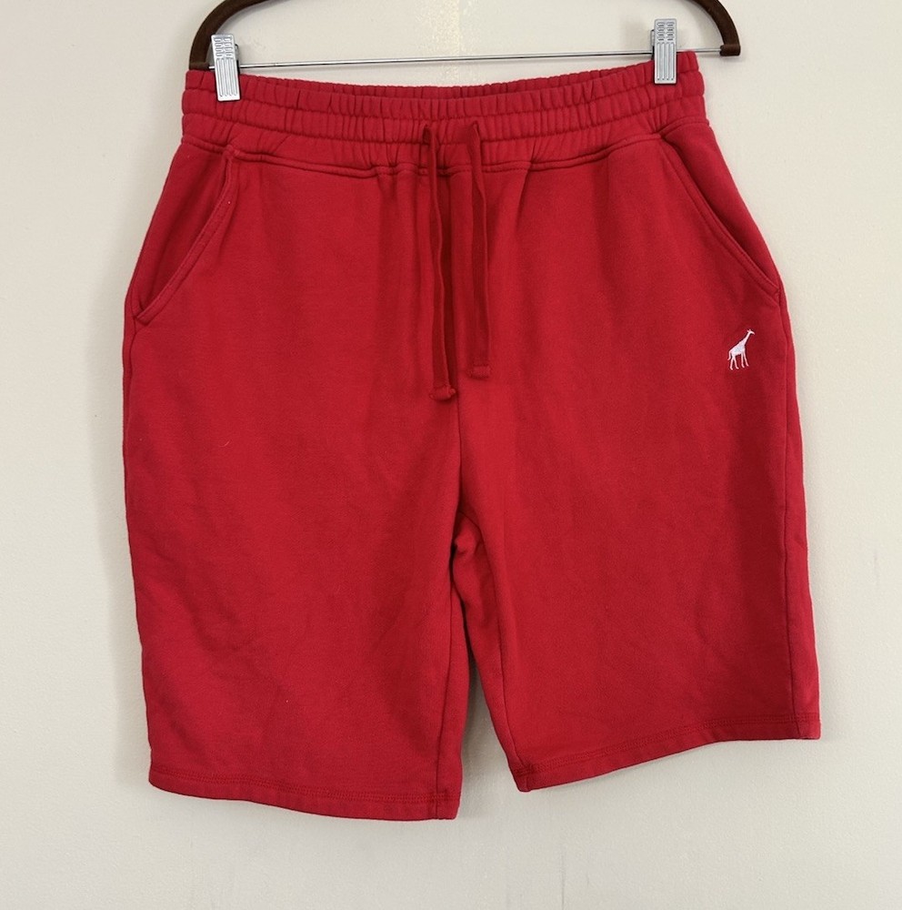 LRG Lifted Research Group Shorts Red Size Large Basketball/ Lounge/ Travel