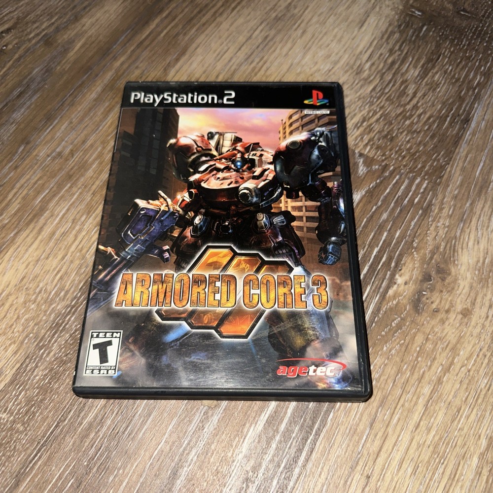 Armored Core 3 - Sony PlayStation 2 Missing Manual Tested