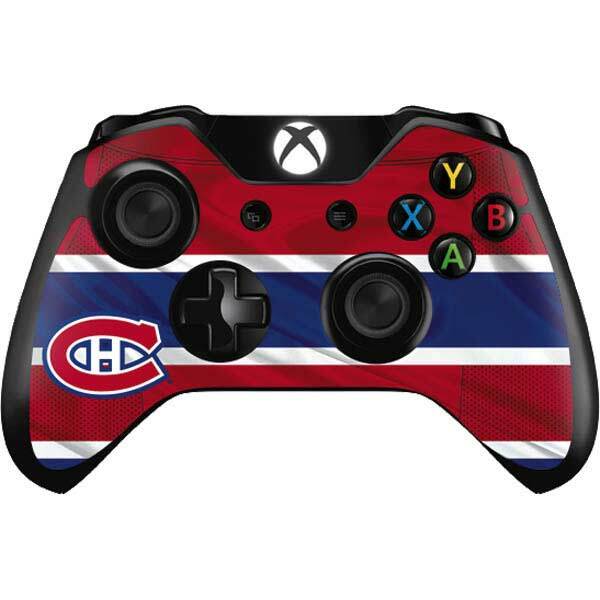 NHL Montreal Canadiens Xbox One Controller Skin - Montreal Canadiens Home Jersey