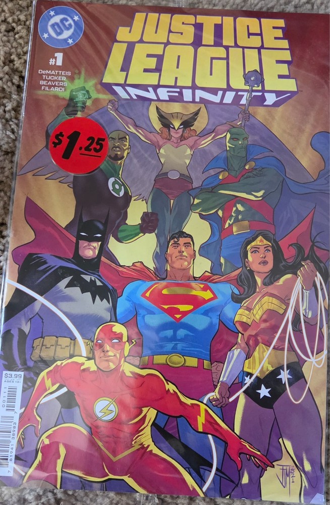 Justice League Infinity #1 (DC Comics September 2021)