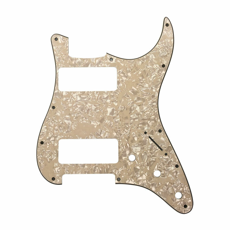 Guitar parts 2P-90 Stratocaster PICKGUARD for Fender Strat 2 P90, Ivory Pearl