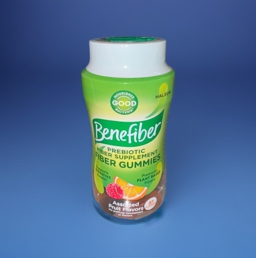 Benefiber Prebiotic Fiber Gummies for Digestive Health – Assorted Fruit Flavors