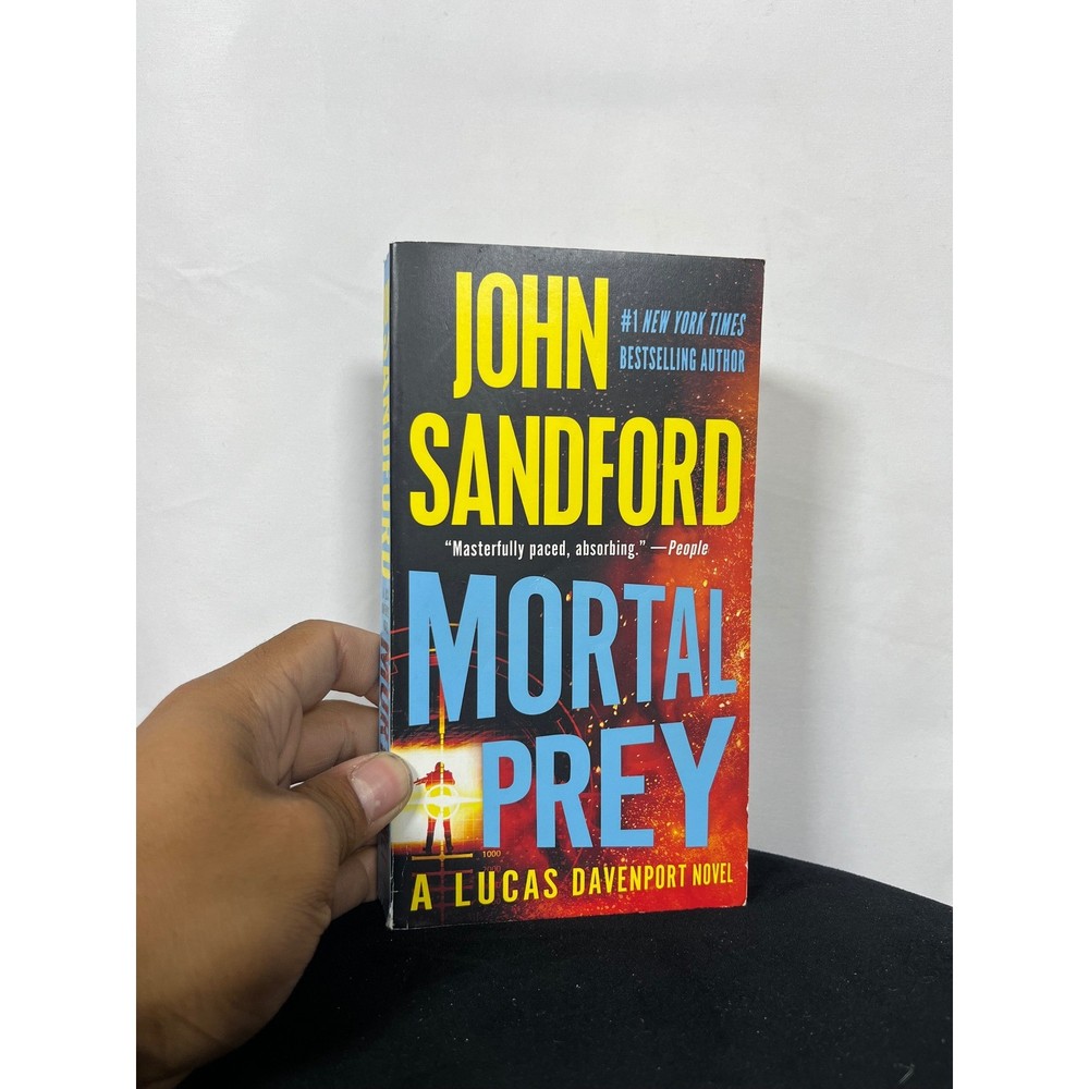 Mortal Prey John Sandford Lucas Davenport Novel Mass Market Paperback Thriller