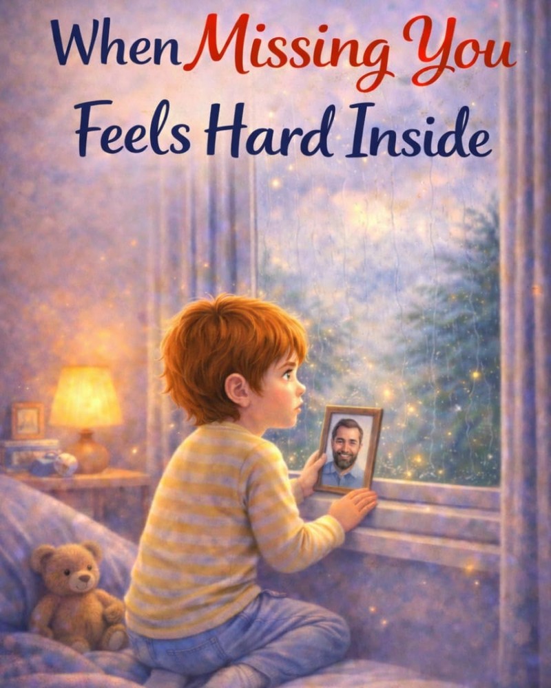 When Missing You Feels Hard Inside: A gentle story about missing someone and fin