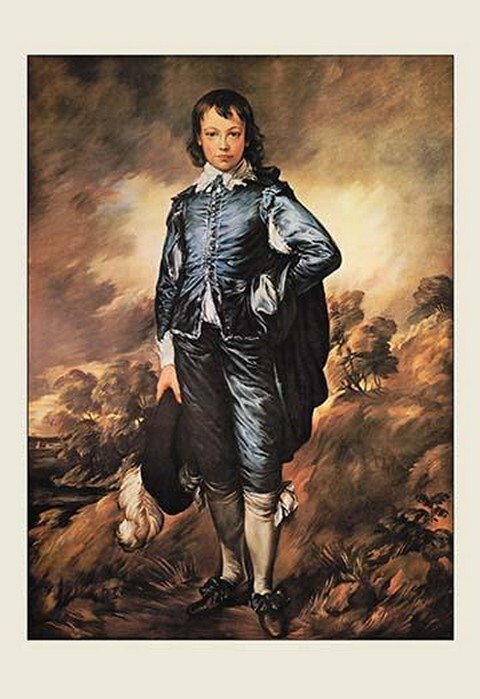 The Blue Boy by Sir Thomas Gainsborough - Art Print