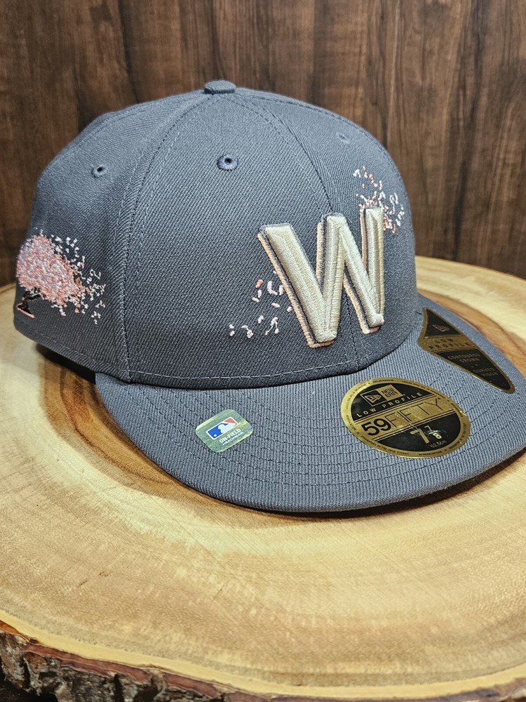 Washington Nationals New Era City Connect 59Fifty Low Pro Fitted Hat Size 7 7/8