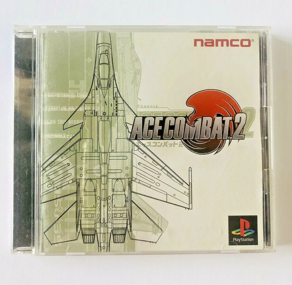 Namco ACE COMBAT2  Ps1 Sony Play Station Game PS 1 JAPAN Japanese shooting game-image