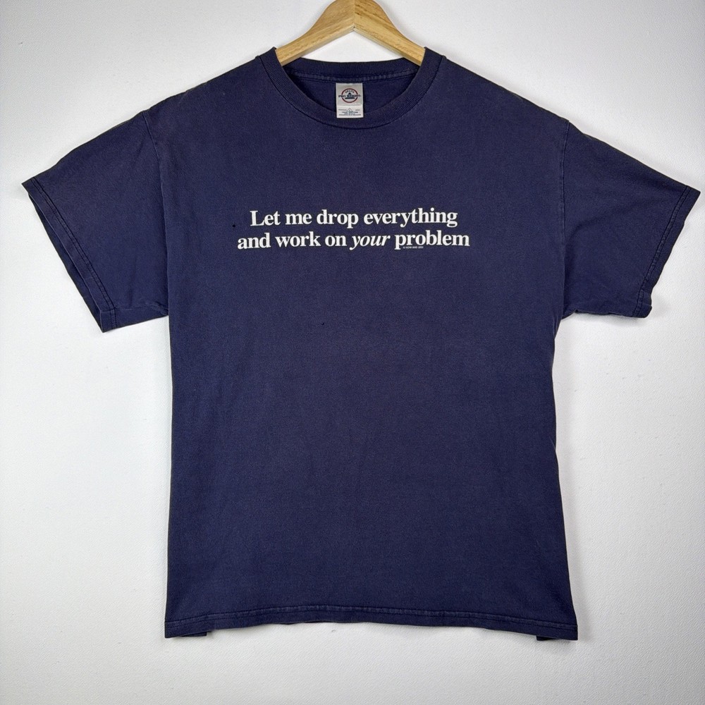 VTG 90s Y2K Now and Zen Delta Pro Weight T-Shirt 