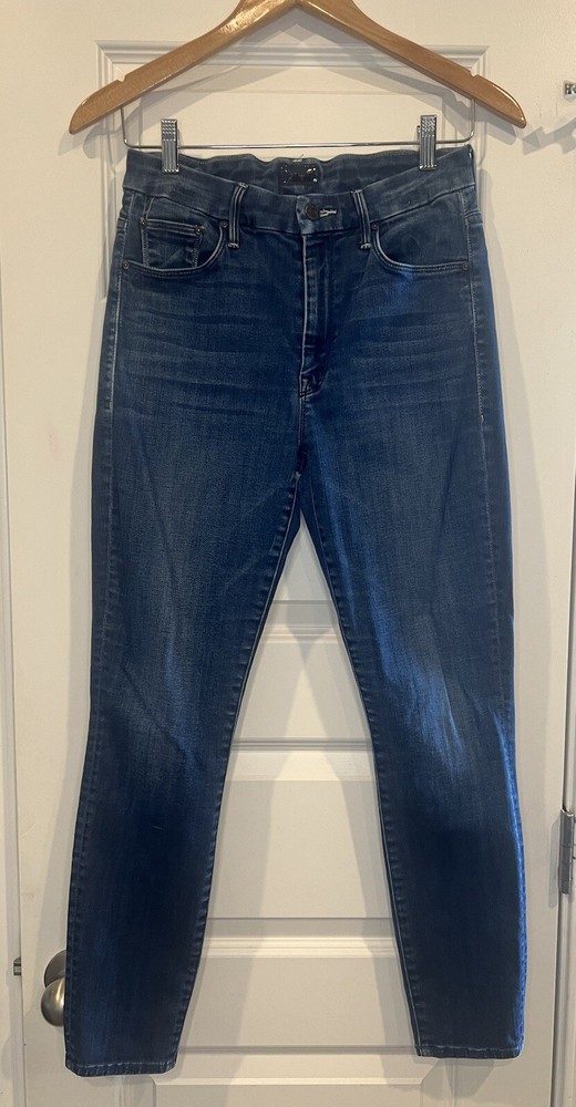 Mother High Waisted Looker Ankle Jeans 28