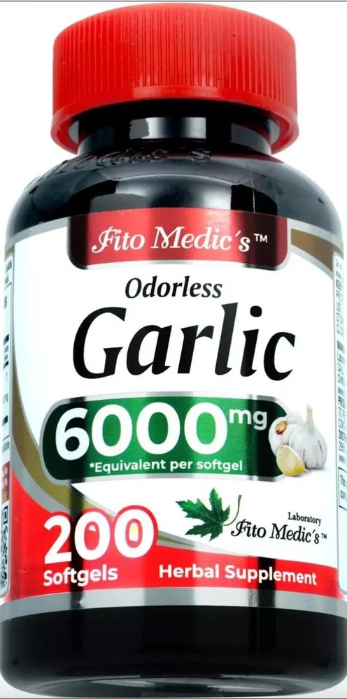 6000 Mg Usa Most Powerful Antibiotic Heal All Infection Herbal Pills Pure Garlic