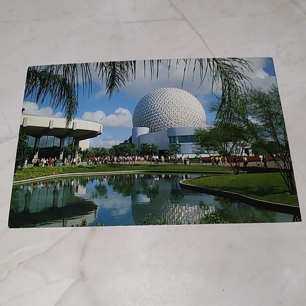 1982 Epcot Communicore Vintage Postcard Walt Disney World