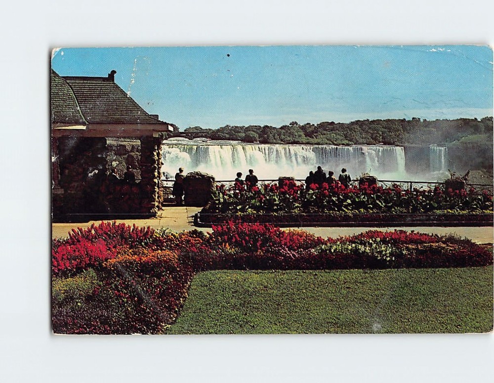 Postcard The American Falls From Queen Victoria Park Niagara Falls NY USA
