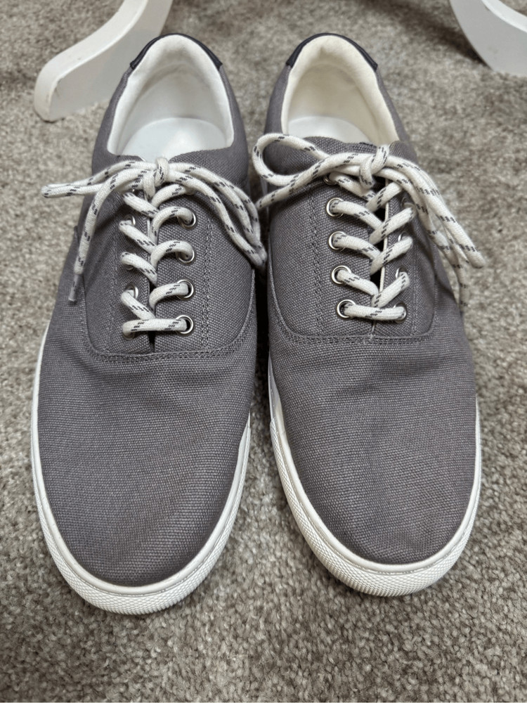 J.Crew Explorer canvas lace-up sneakers Men's 10