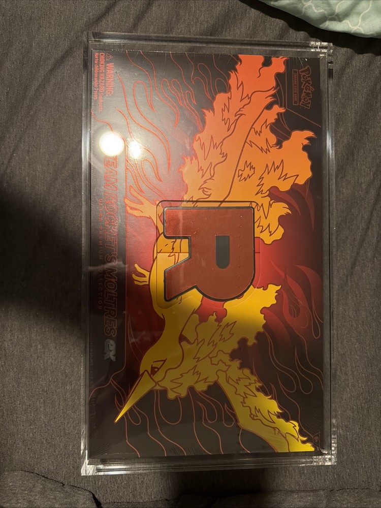 Pokémon TCG Team Rocket's Moltres Ultra-Premium Collection Box - Sealed