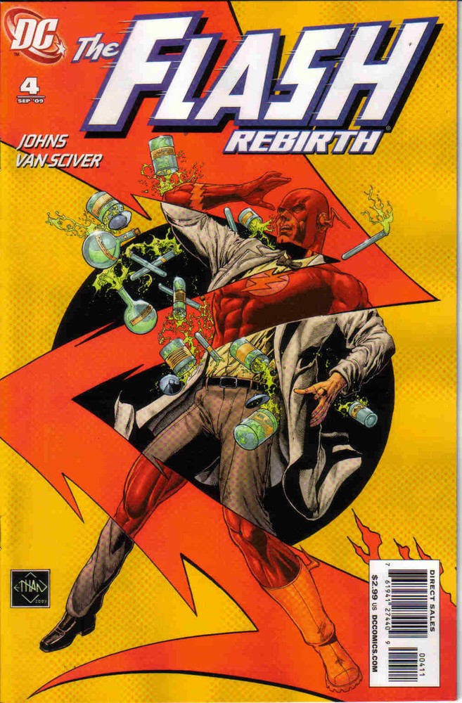 THE FLASH REBIRTH #4 / BARRY ALLEN / JOHNS / VAN SCIVER / DC COMICS