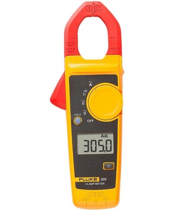 Digital Clamp Meter Current Voltage Multimeter Fluke 305 1000A ar