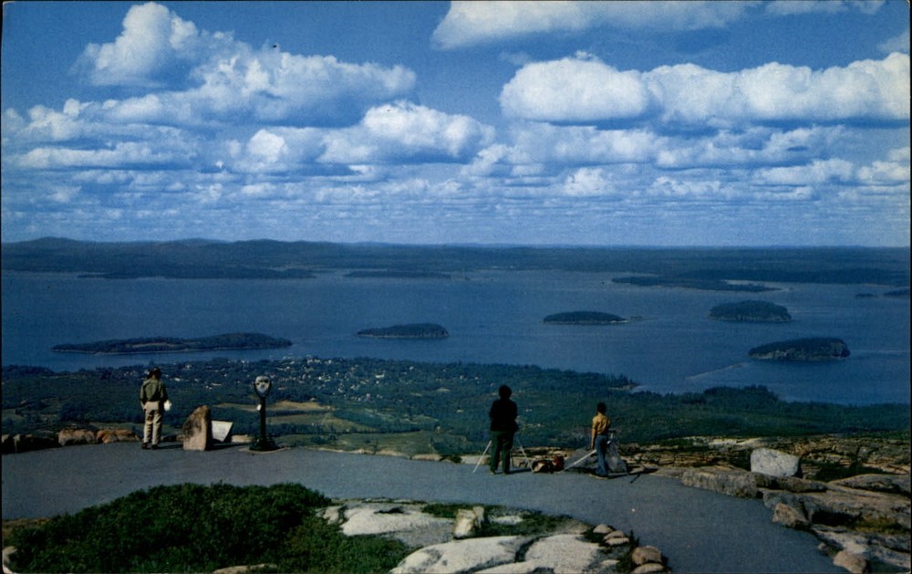 Maine Acadia National Park Bar Harbor Porcupine Islands ~ postcard sku609-image