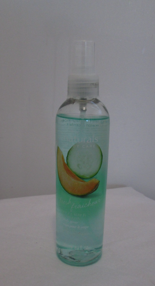 Avon Naturals Body Care Cucumber & Melon Body Spray 8.4 oz