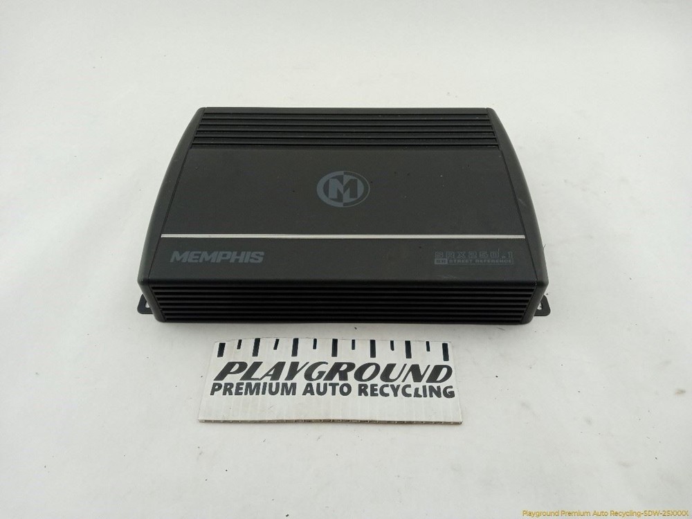 Memphis SRX250.1 Mono Subwoofer Amplifier for Enhanced Car Audio