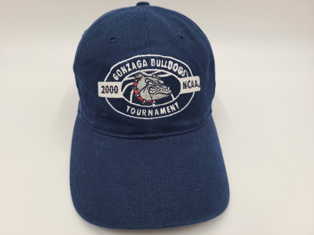 Vintage Gonzaga University Bulldogs Zags 2000 NCAA Basketball Tournament Hat Cap
