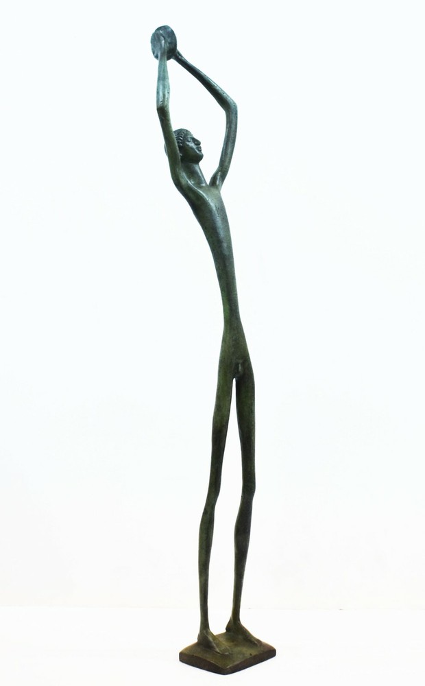 Bronze Discus Thrower Statue - Olympic Discobolus Sculpture