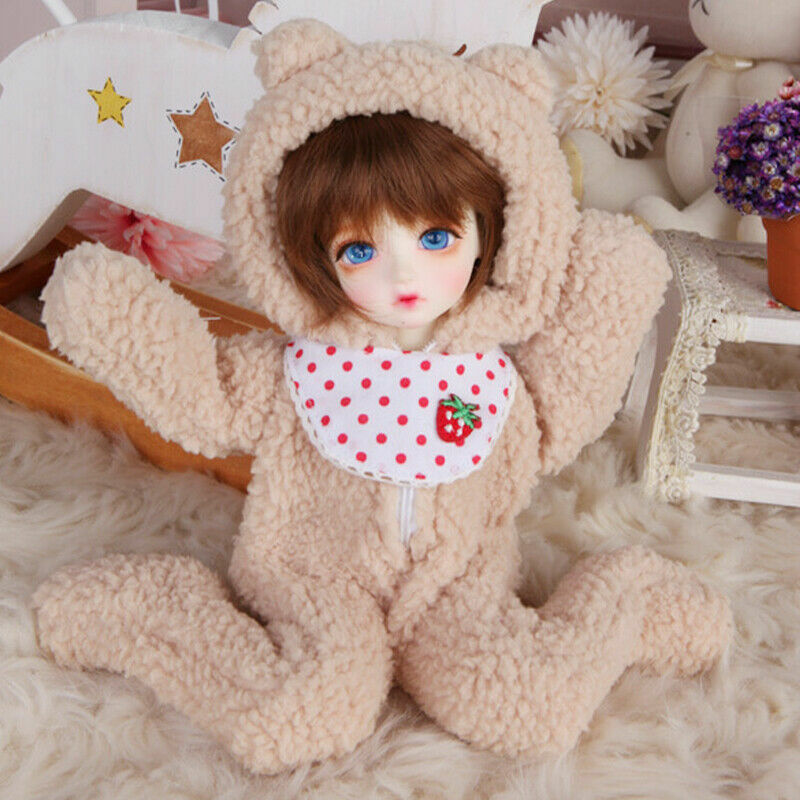 1/6 BJD Doll Resin Cute Girl XMAS GIFT + Face Make Up Eyes Hair Clothes FULL SET