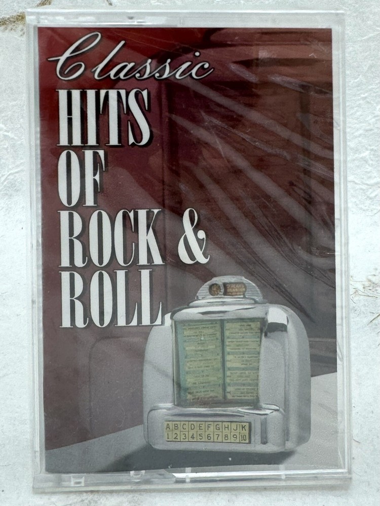 New Sealed Classic Hits of Rock & Roll 1996 Cassette EMI-Capitol Music Juke Box