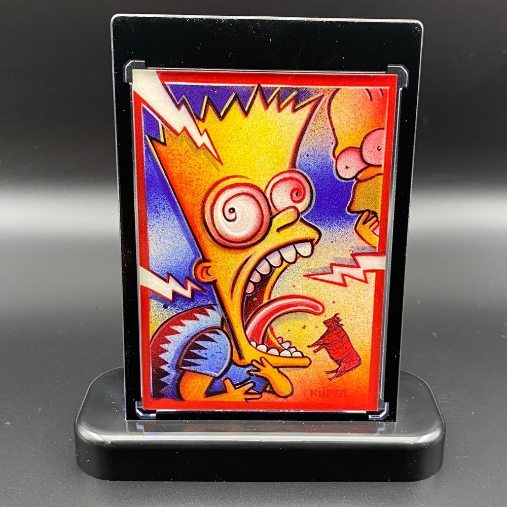 Bart Simpson The Simpsons Display Collectible Gift Trading Card Mania