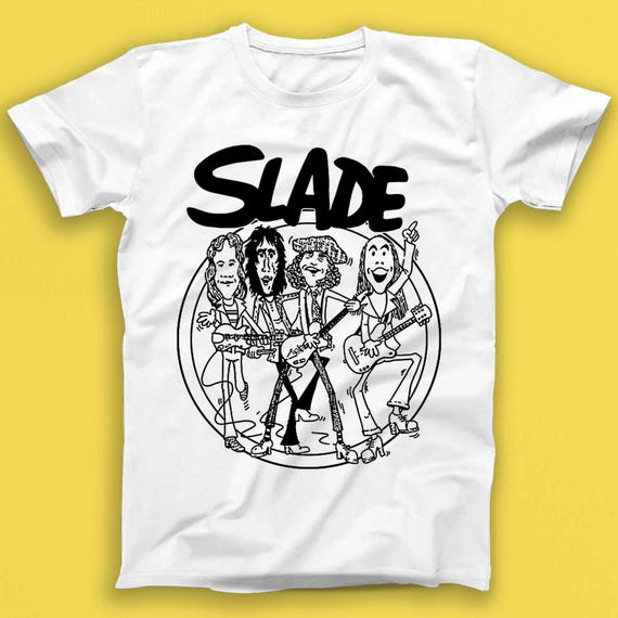 SLADE 70's Glam Rock , Alice Donut My Boyfriend's Back Demonologist Unisex Shirt