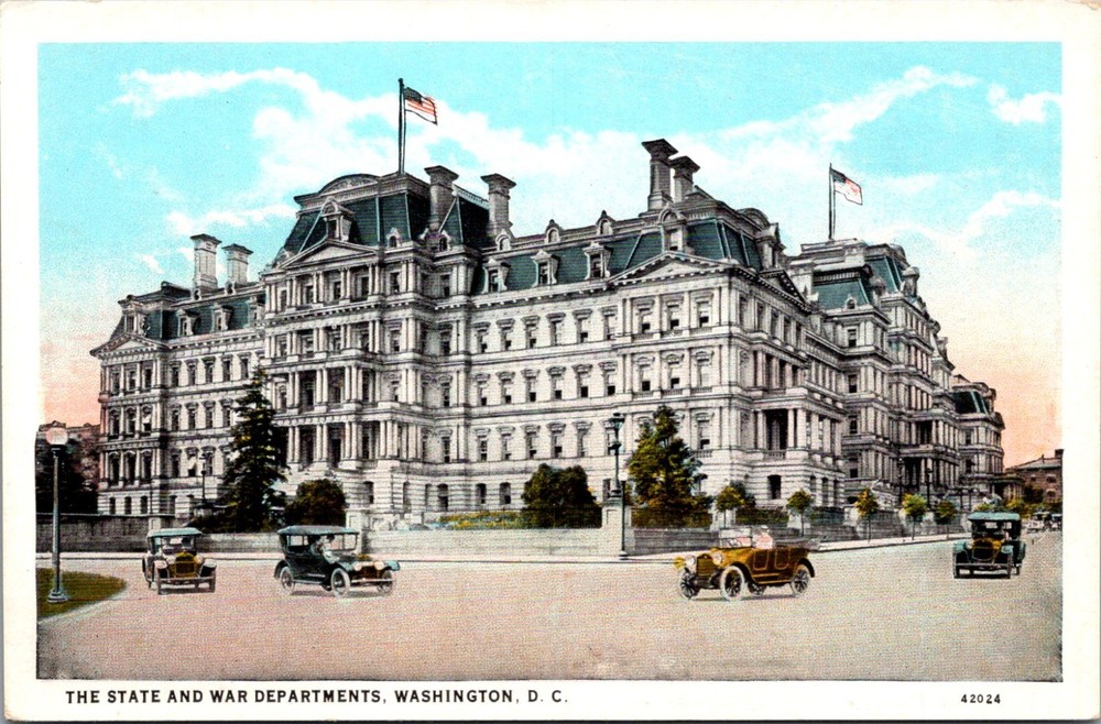 Washington DC-State War And Navy Building Vintage Postcard