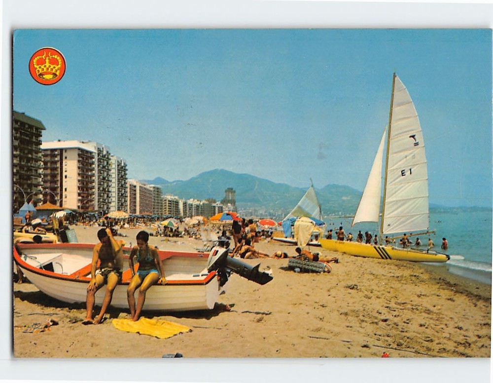 Postcard Cost of the Sun Fuengirola Spain