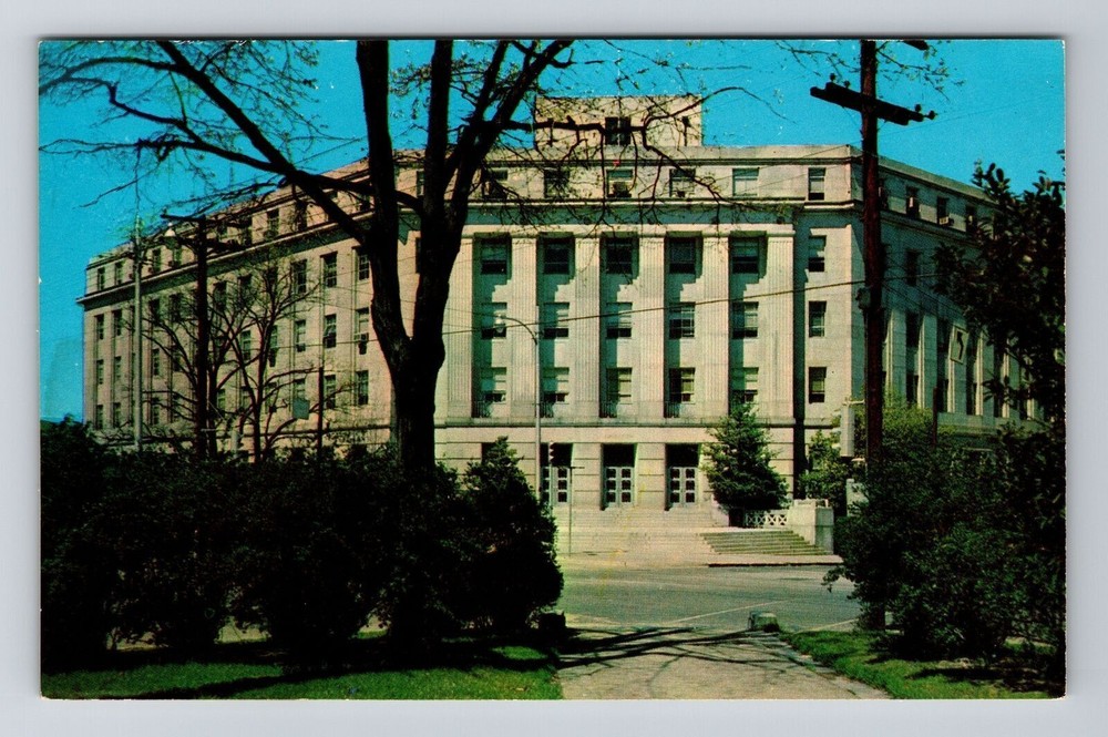 Raleigh NC-North Carolina State Government Building Education Vintage Postcard