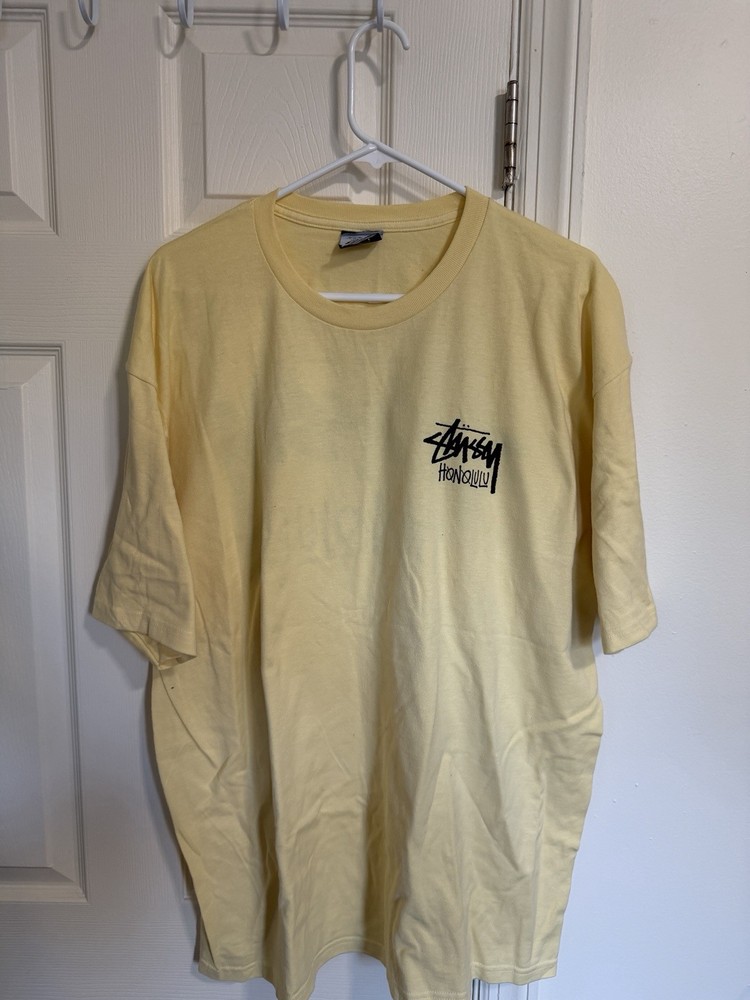Stussy Honolulu Chapter Shirt Yellow