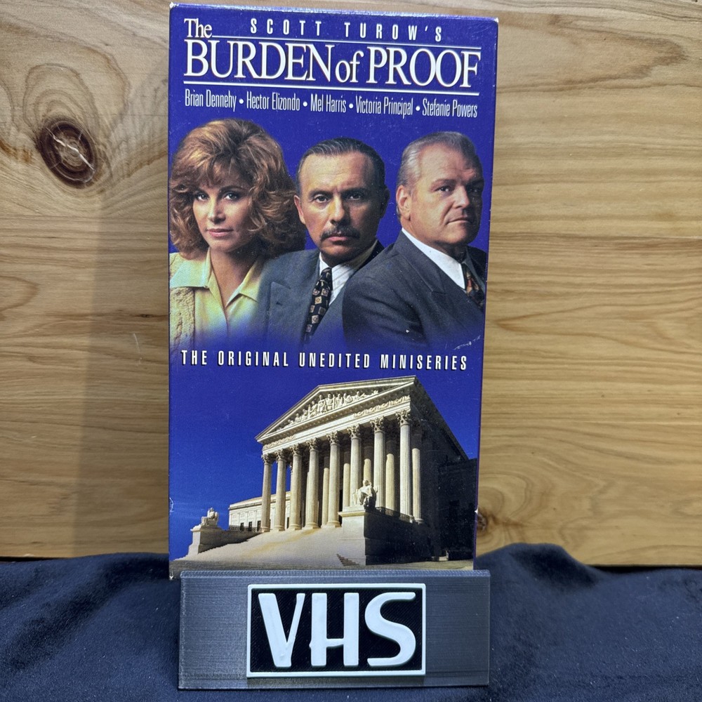 The Burden of Proof (VHS) * Buy 2 Get 1 Free - Bundle Shipping Discount