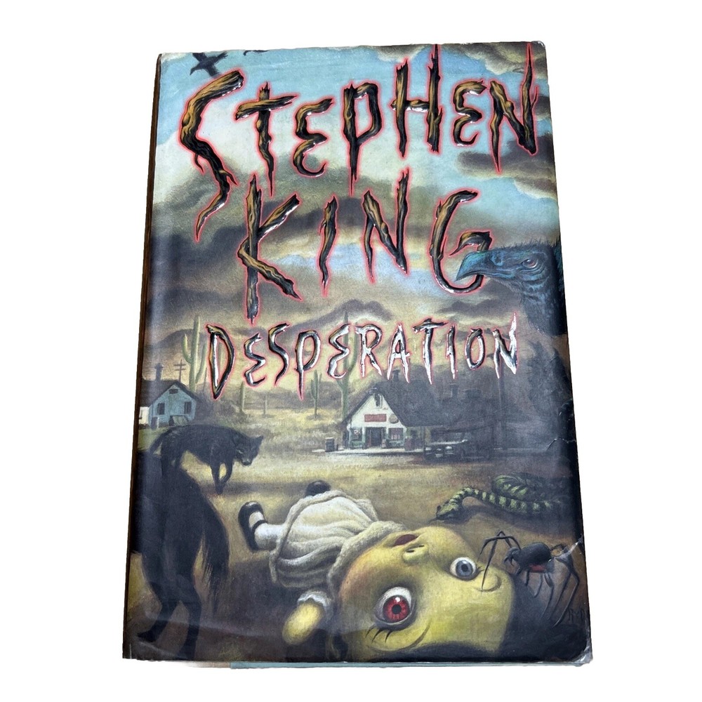 Desperation by Stephen King ~First Edition, First Print, HCDJ, Viking 1996