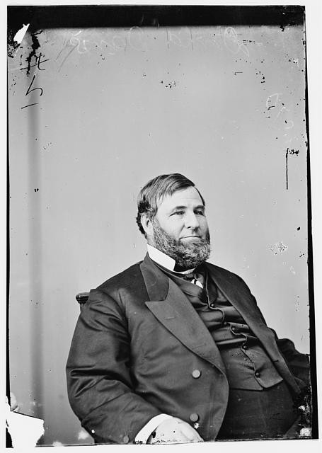 Photo:Judge David Davis 1860s Portrait Photograph