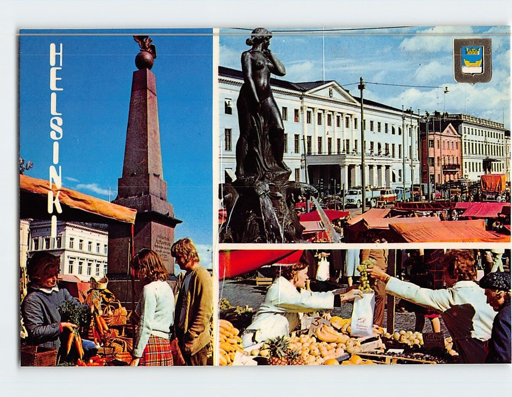 Postcard Scenes & Views Helsinki Finland