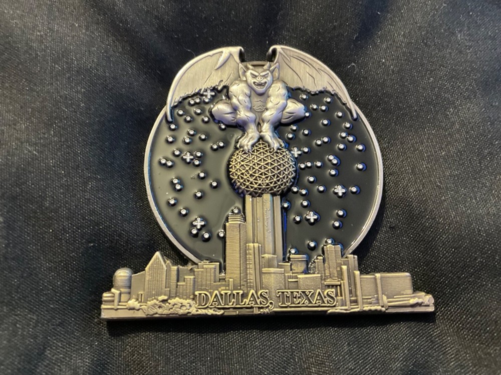 Rare!!! DHS/HSI Dallas Counter intel, Counterproliferation Gargoyle Variant Coin