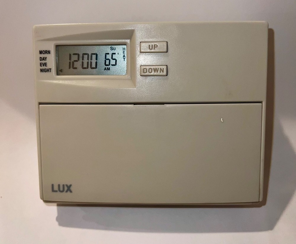 Lux TX500 Smart Temp Programmable Thermostat For Heat & Heat/Cool