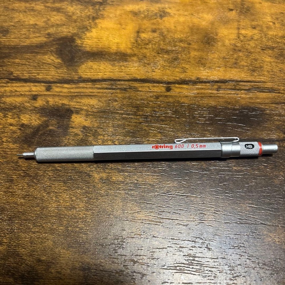 rotring 600 0.5mm mechanical pencil with box #257397