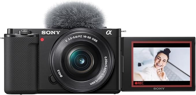 Sony Alpha ZV-E10 25.0 MP Interchangeable Lens Camera - Black (Body Only)