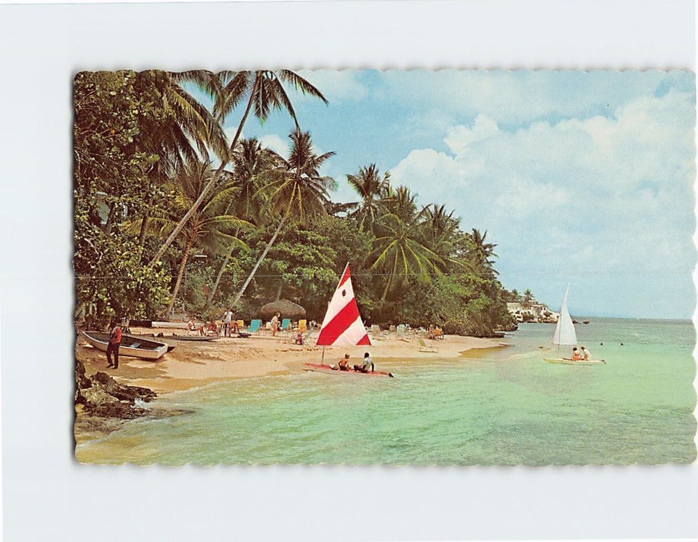 Postcard Plantation Inn Hotel Beach Ocho Rios Jamaica