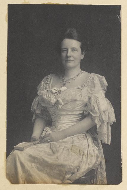 Mrs. Edith Kermit Carow Roosevelt, three-quarter length portrait, seated