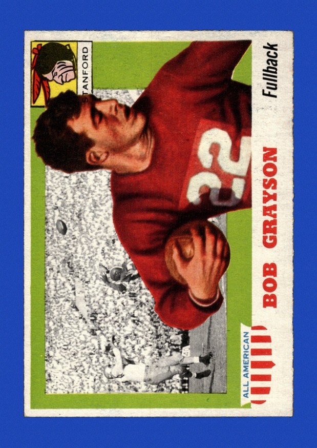 1955 Topps All-American Set-Break #  5 Bobby Grayson NR-MINT *GMCARDS*Consign with Greg Morris Cards
