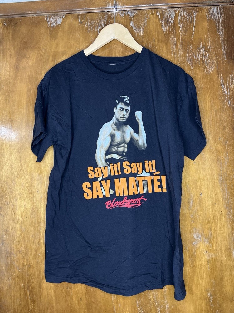 2011 Bloodsport Jean-Claude Van Damme Movie Promo T Shirt
