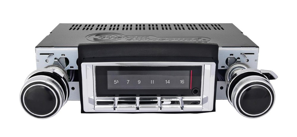 JEGS 740 Series Retro Radio for 1973-1988 GMC C K Pickup & Suburban Trucks