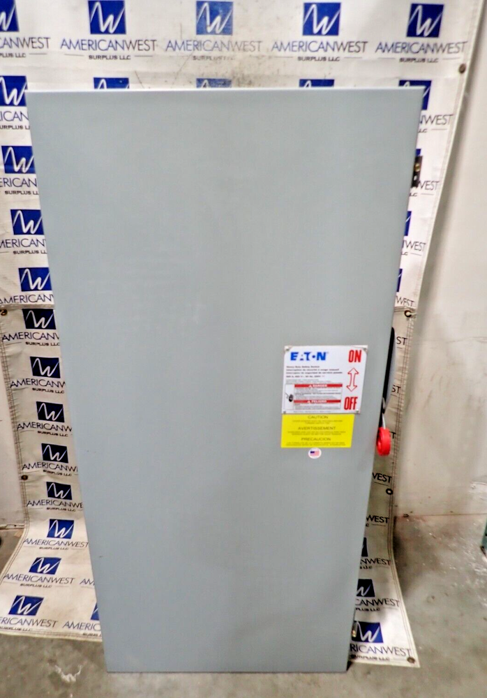 New Cutler Hammer DH366UGK 600 Amp 600V 3PH 3W Non Fused  NEMA 1 Disconnect
