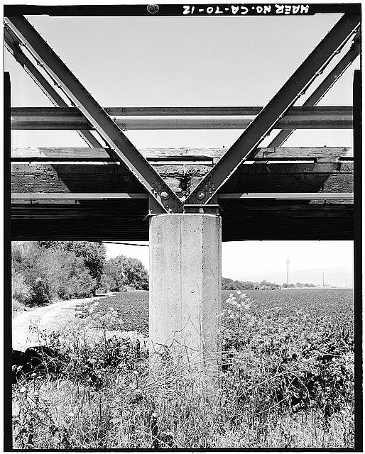 Salinas River Bridge,Chualar River Road,Monterey County,California,CA,HABS,11