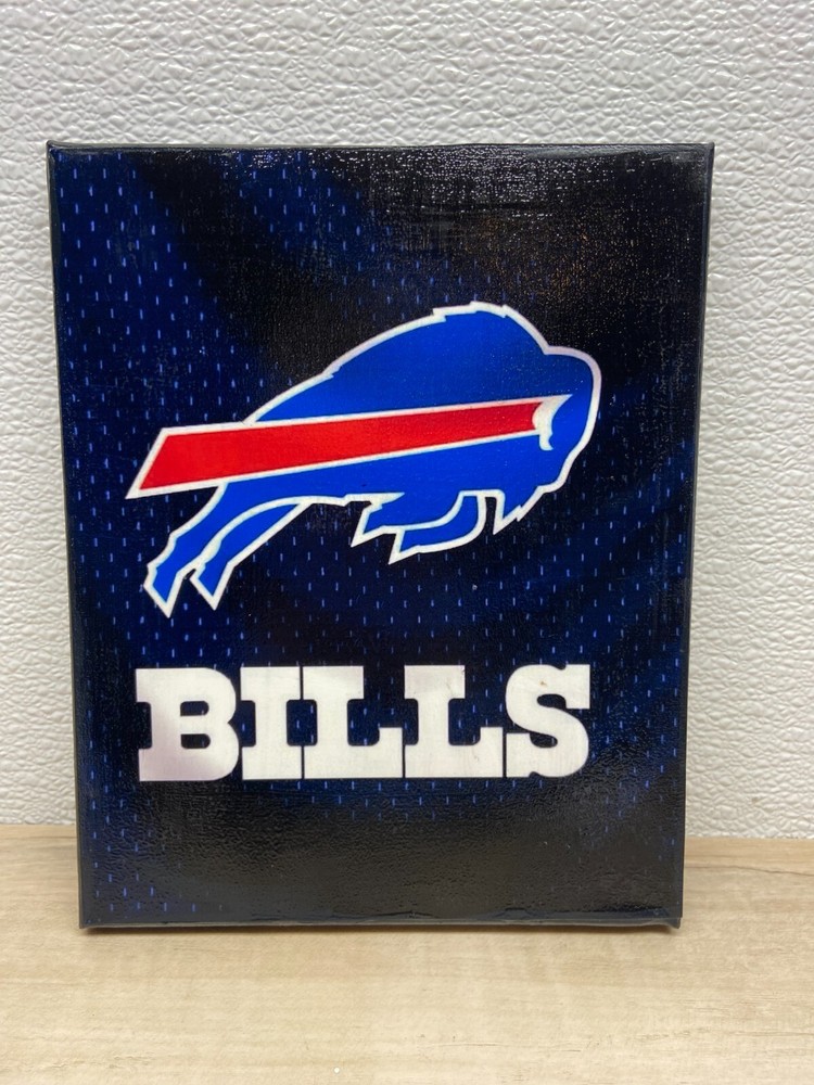 NFL Buffalo Bills Framed Painting Logo Sign Wall Decor